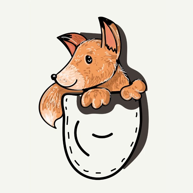 Fuchs in Tasche