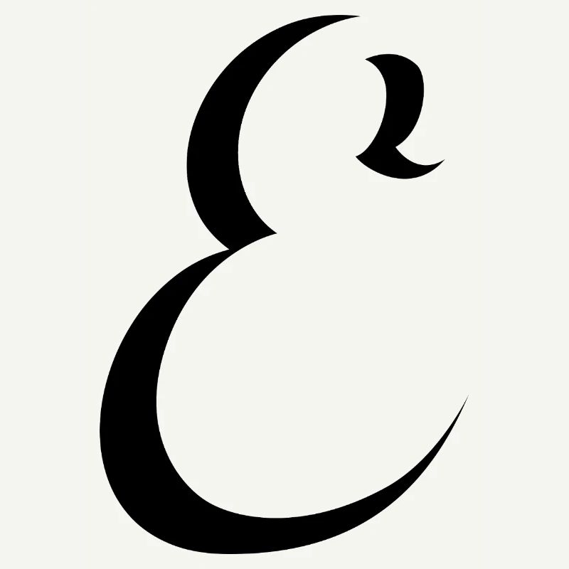 Letter E, Name, der Buchstabe E