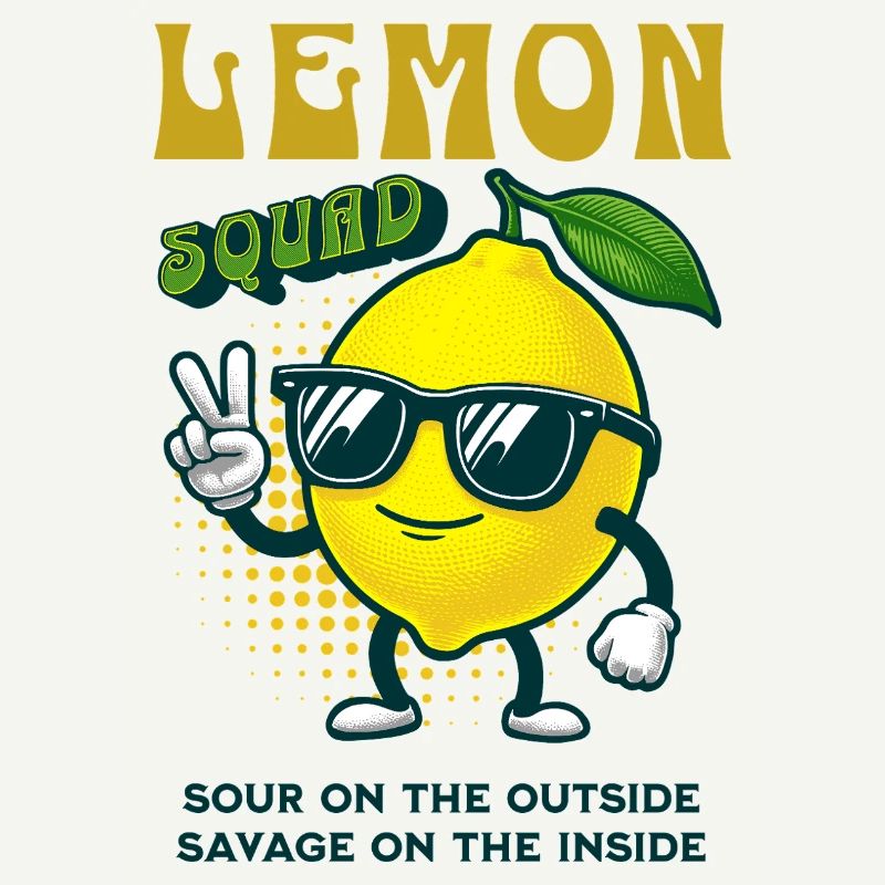 Lemon Squad Sour On The Inside Lemon Fruit