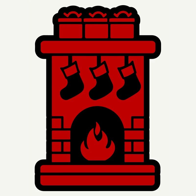 Cheminée de Noël Cheminée de Noël