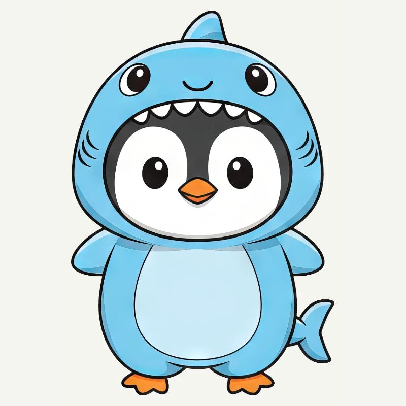 Dessin animé de Pingouin Mignon, Carnaval, Carnaval