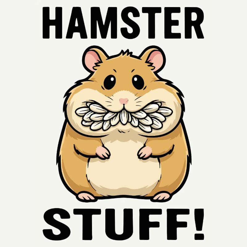 Hamster Stuff Seed Cheeks Rodent