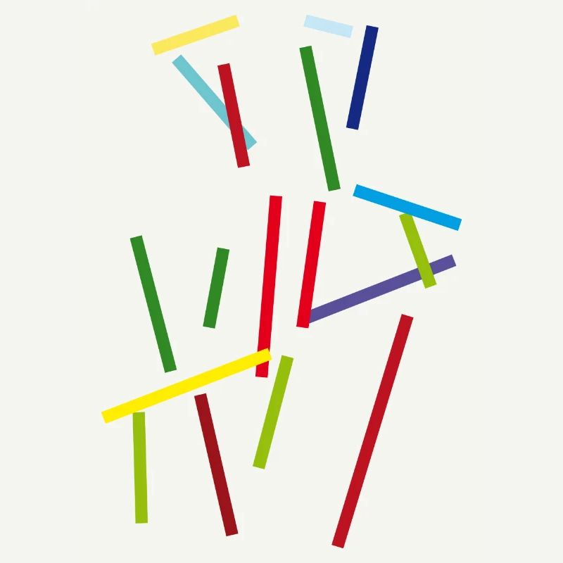 Couleurs Traits - Jeu de lignes