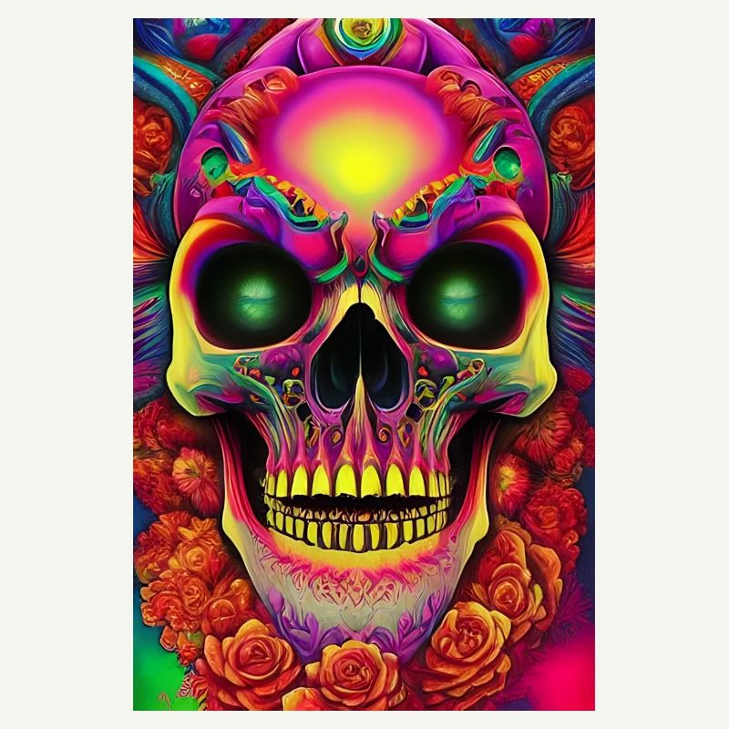 Abstract Skull