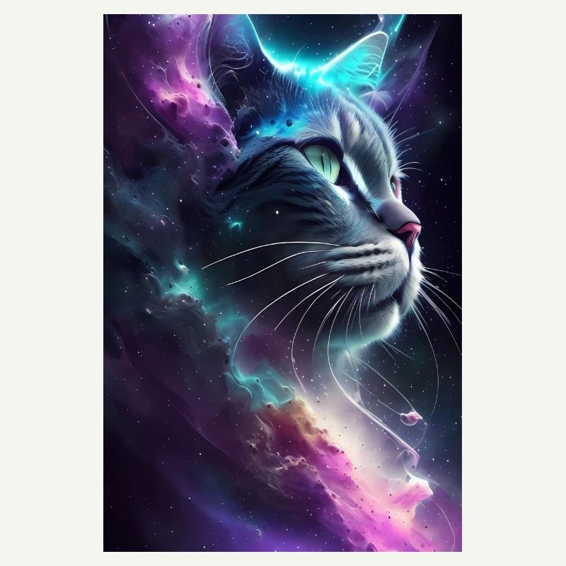 Chat dans l’espace