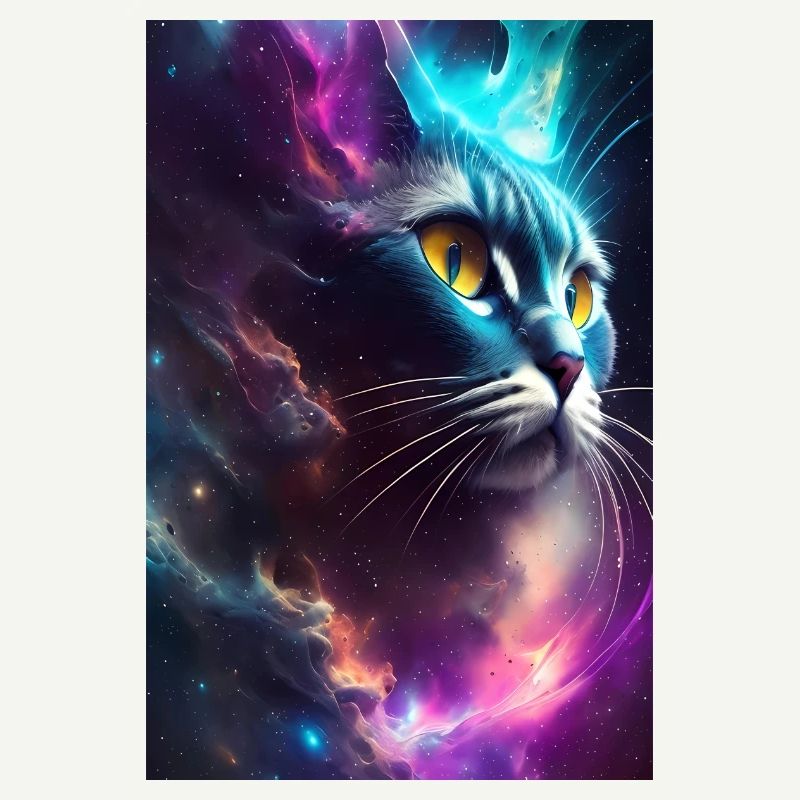 Chat dans l’espace