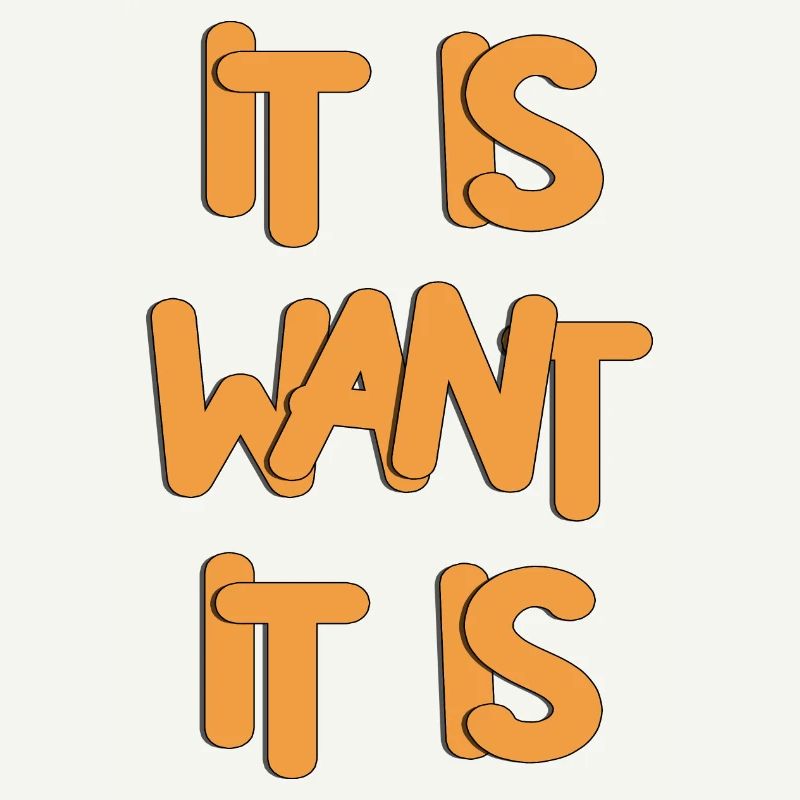 Expressive Bold Typography Design