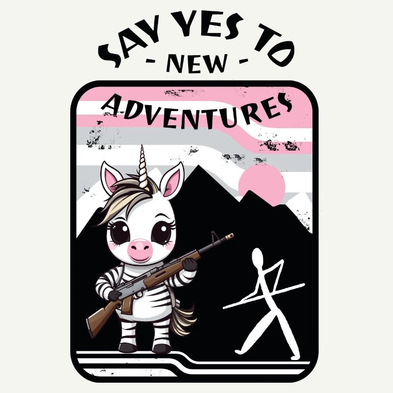 Zebra Einhorn