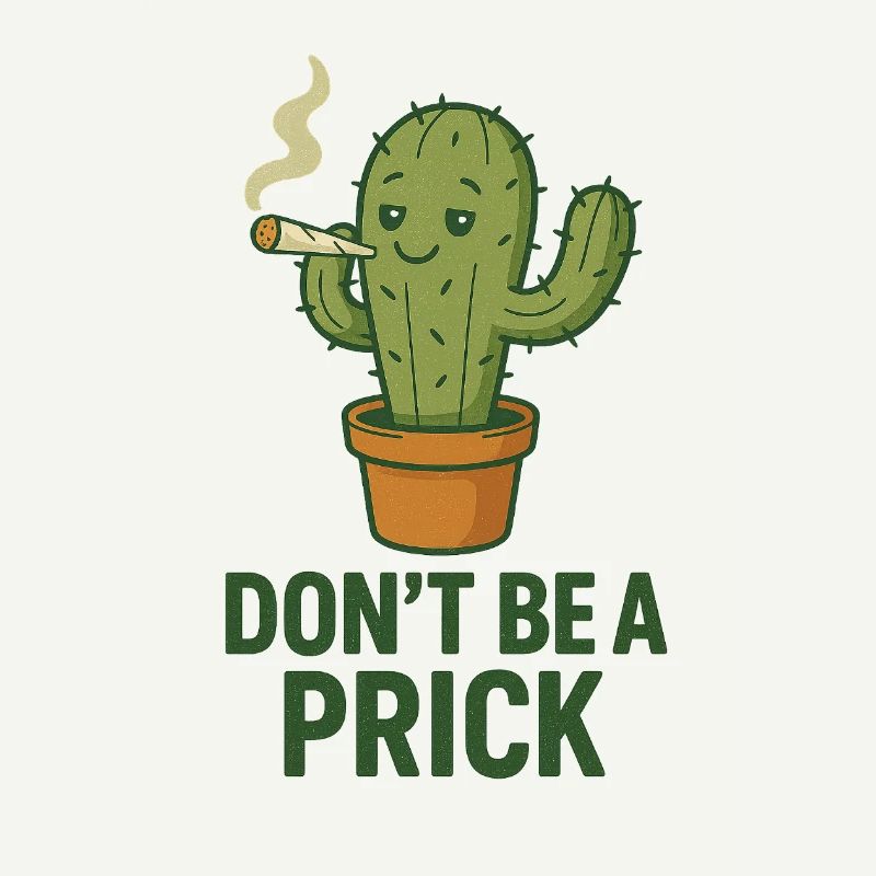 Cactus with Cigar – Saying
