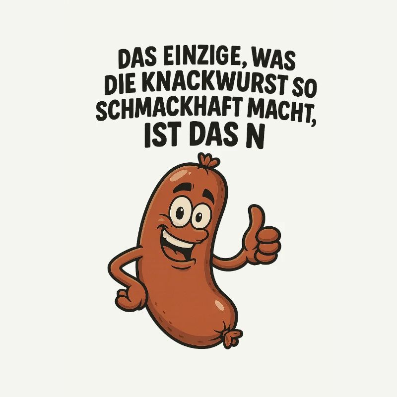 Knackwurst Funny saying