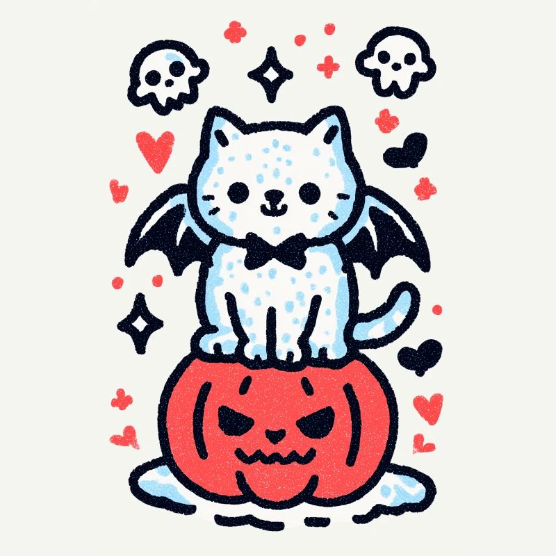 Pumpkin Cat