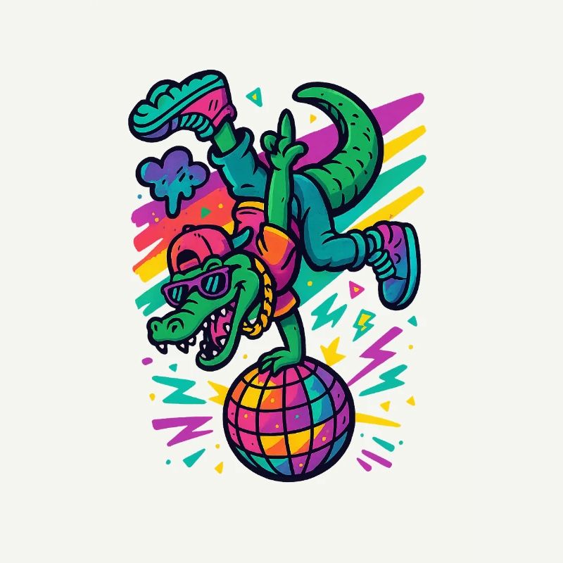 Breakdance Alligator