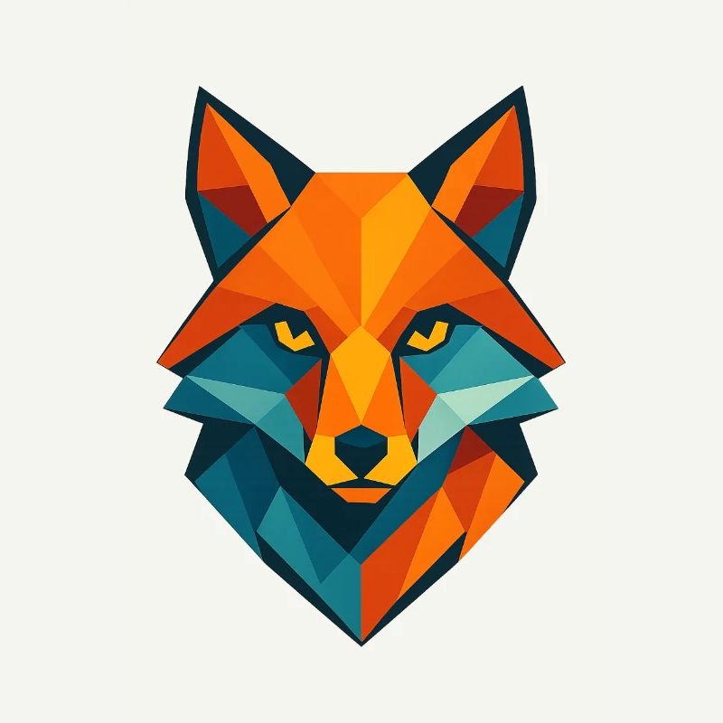 Renard | Tête de renard Impression / Impression / Design