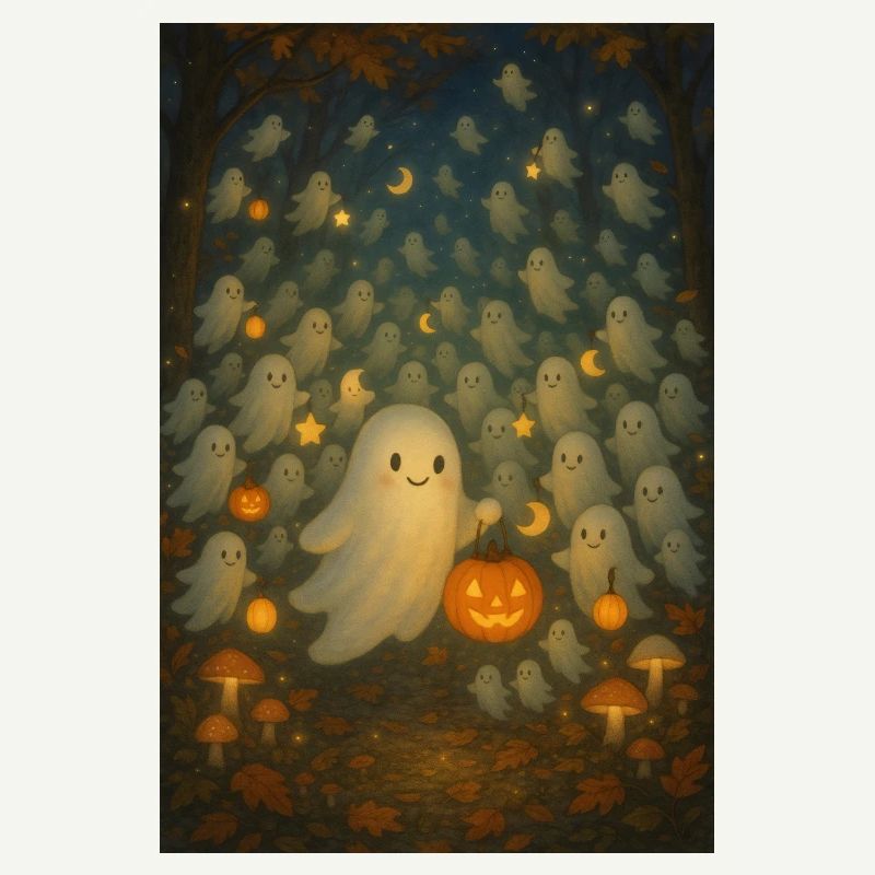 Moonlit Ghost Parade