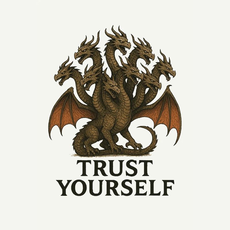 Neunköpfiger Drache: Vertraue dir selbst