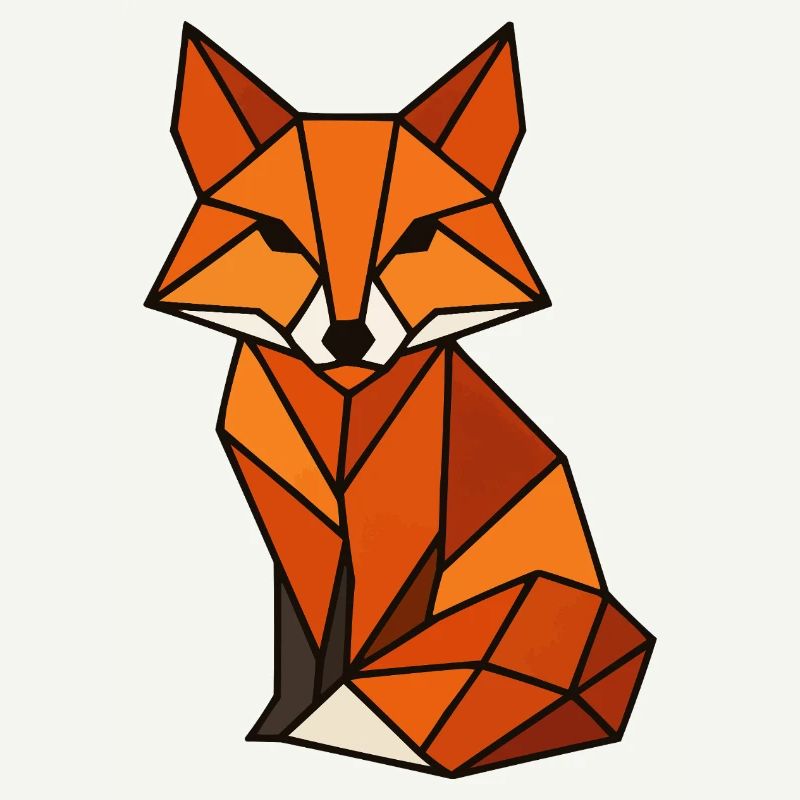 Geometric Fox Triangles
