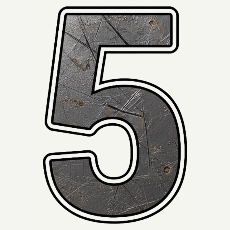 Rusty 5 Design