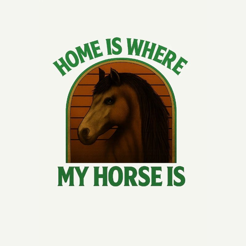 La maison, c’est mon cheval