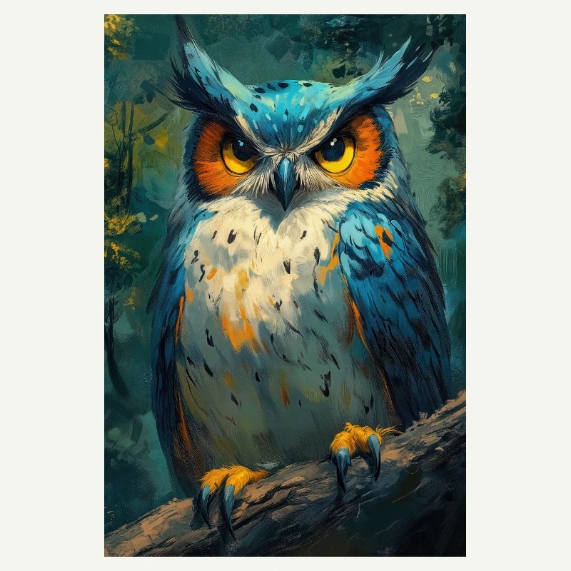 Illustration einer Eule
