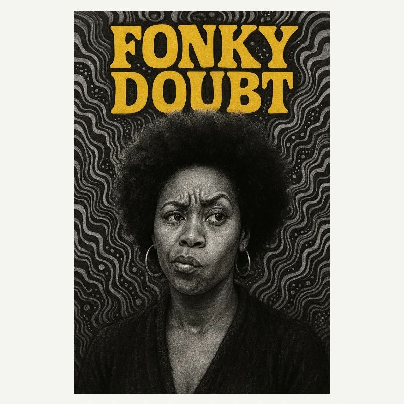 Portrait Afro Funky Doubt