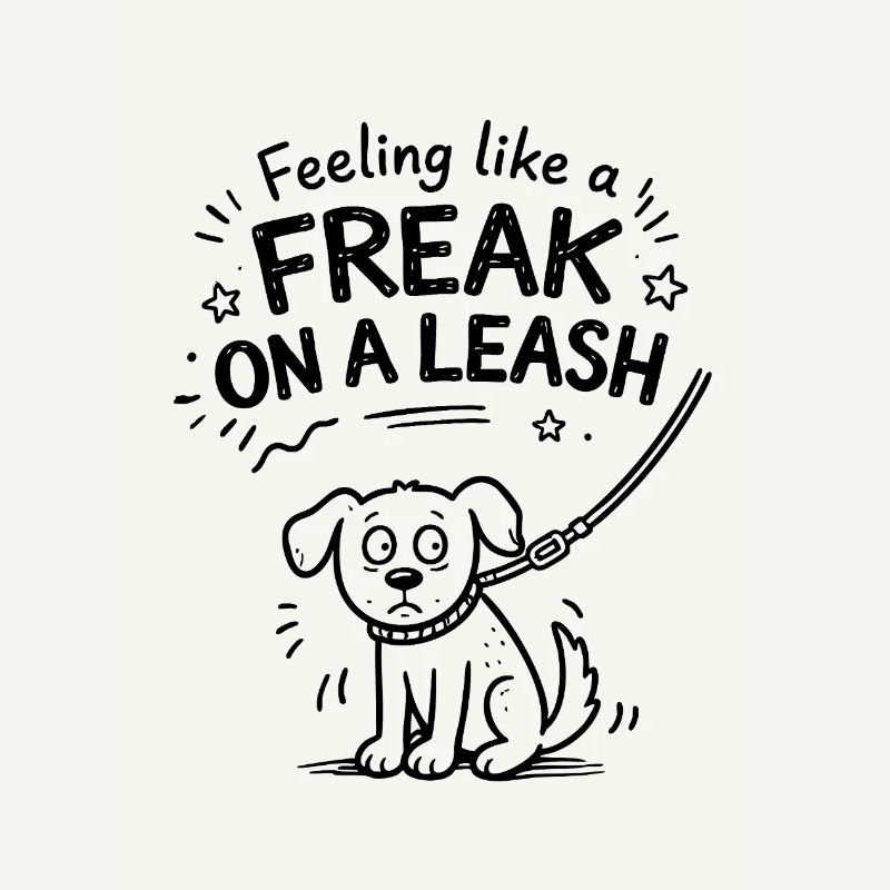 Feeling Like A Freak On A Leash Statement