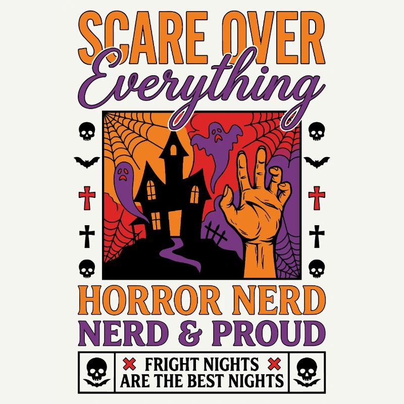 Horreur Nerd Pride Design