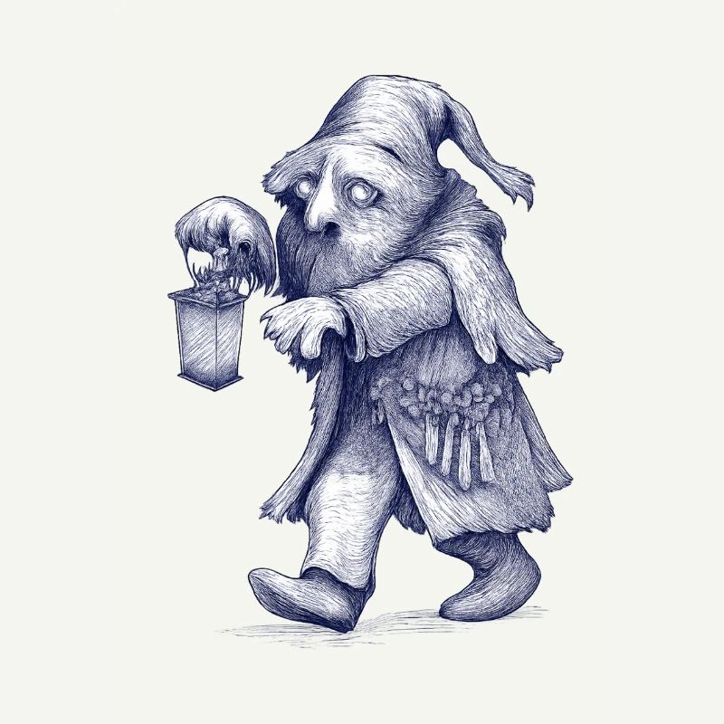 Dwarf | Night walker with lantern