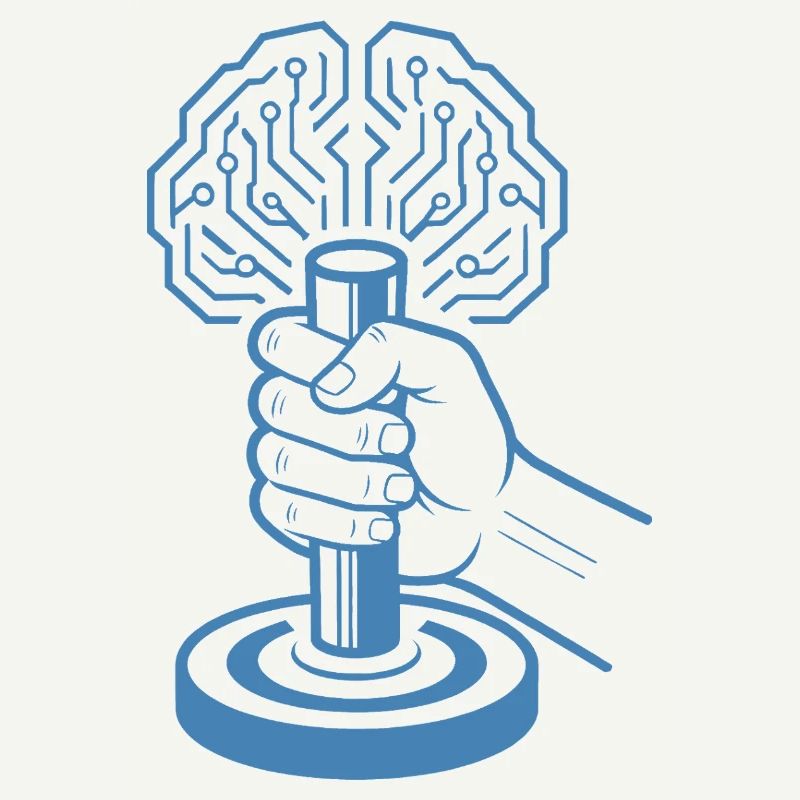 Digital Brain Cyborg Artificial Intelligence Ste