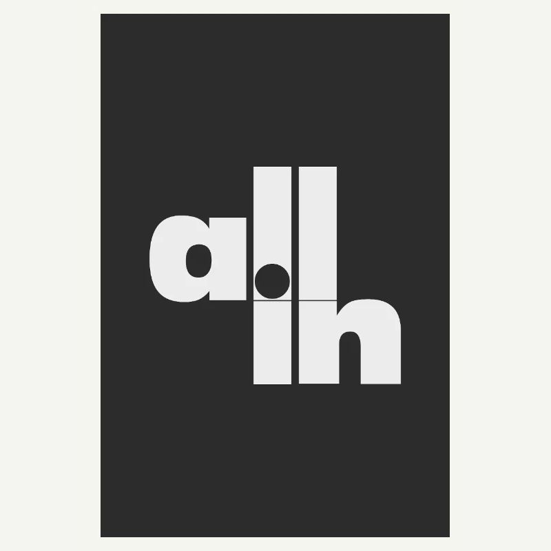Déclaration de poker Typographie minimale