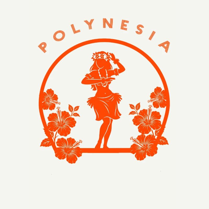 Polynesia Aloha Hula Dancer & Fleur d’Hibiscus