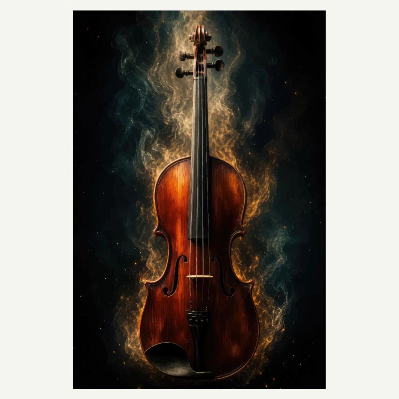 Flamebound Violin Glow