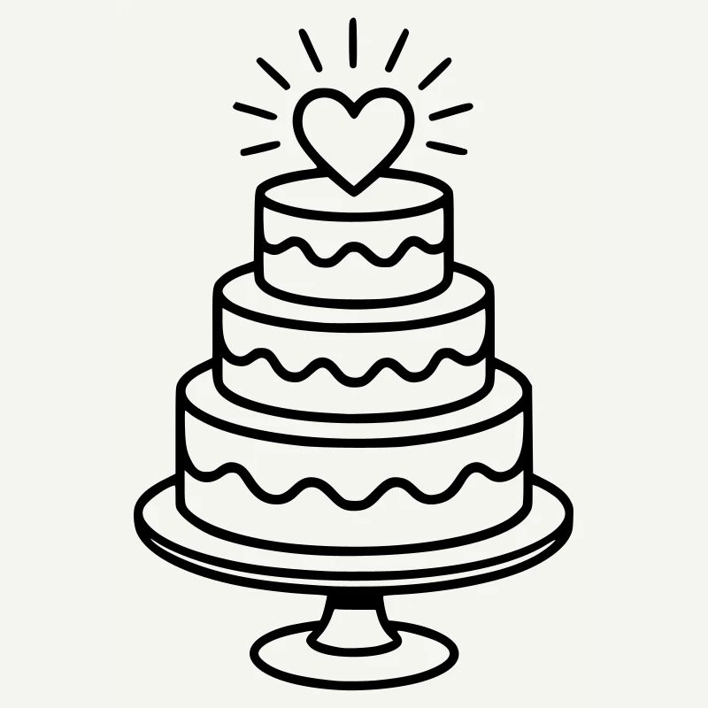Mariage - Pièce montée