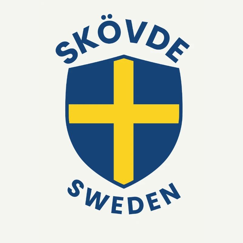 Skövde Shield Emblem Print