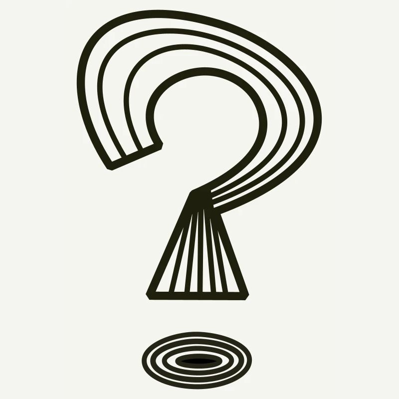 Question mark by Cean