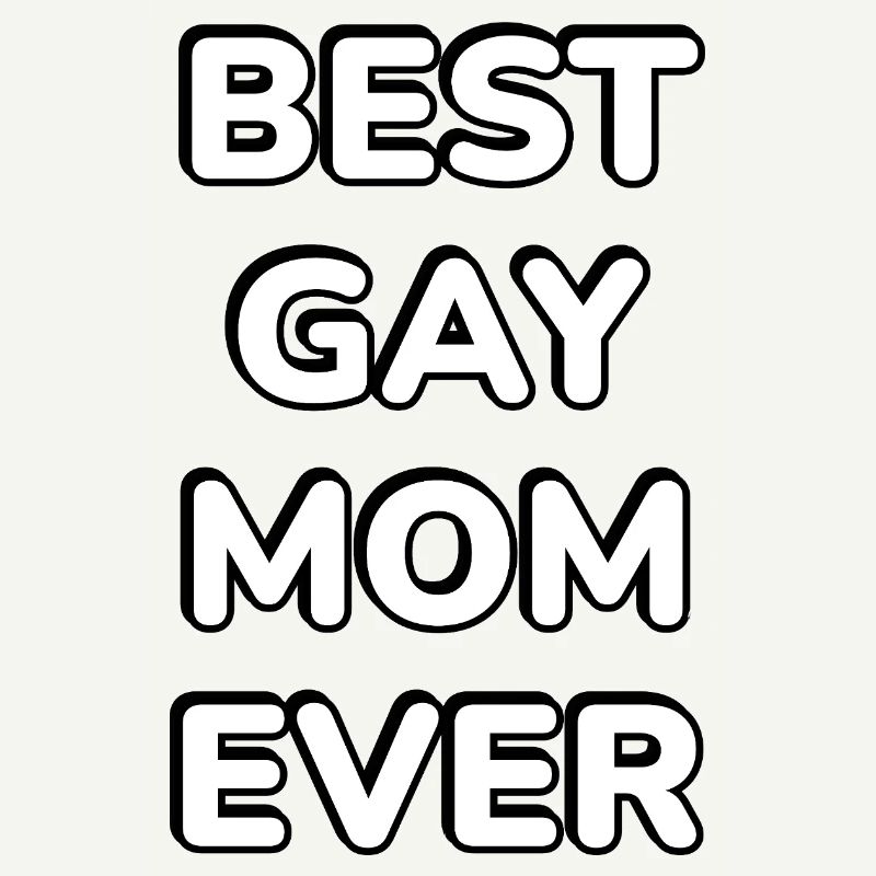 Beste schwule Mutter aller Zeiten Typografie