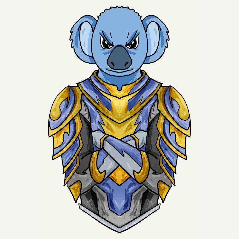 Knight Koala Crusader