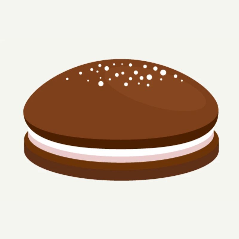 Cookie - biscuit brun