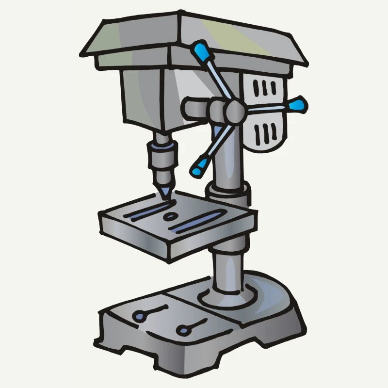 Vice - machine de forage vice
