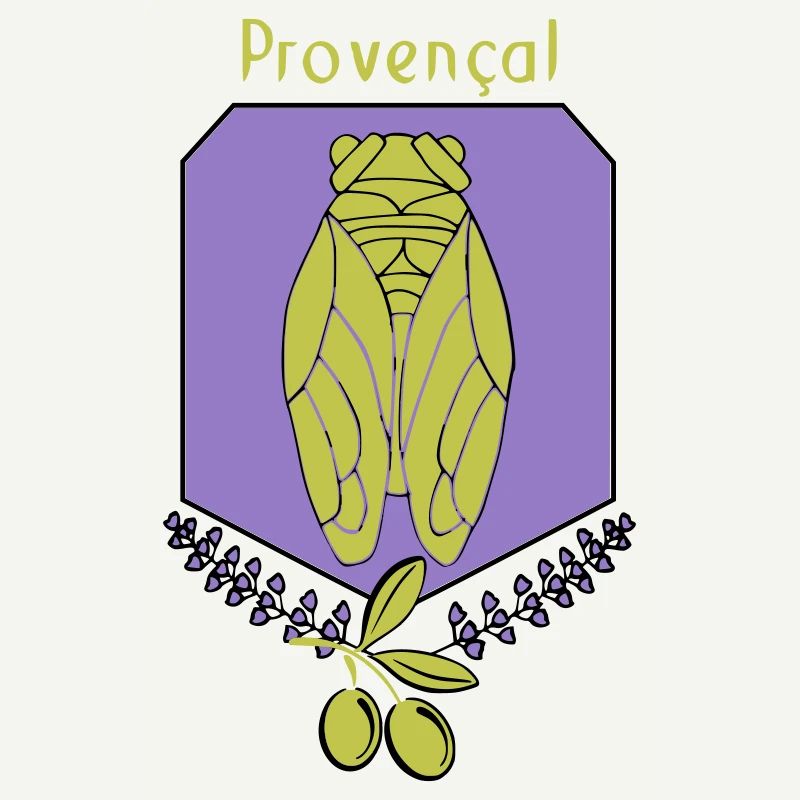 Provençal cicada with olives