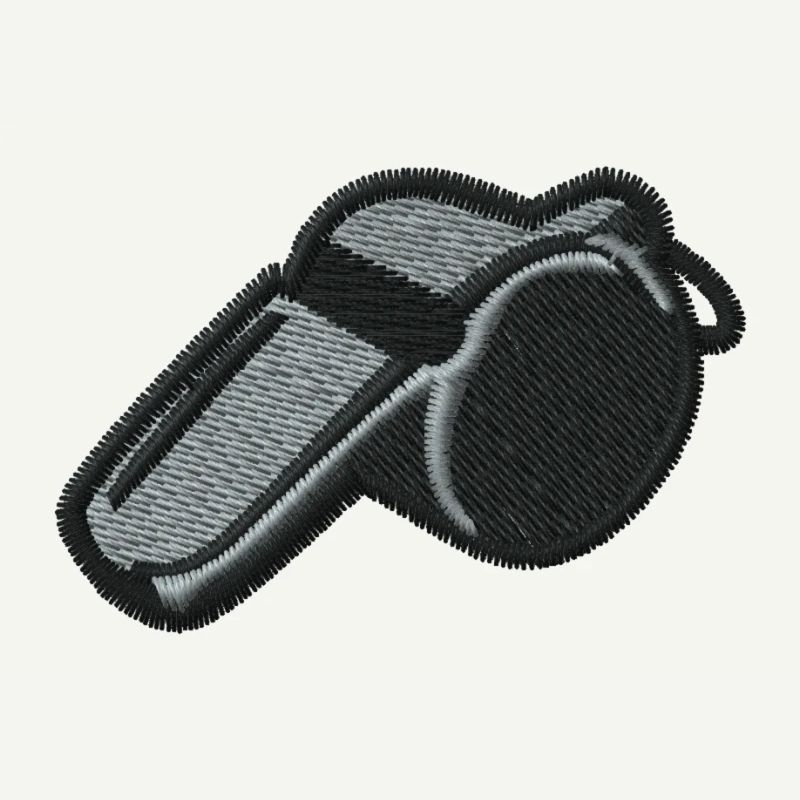 Pipe brodée