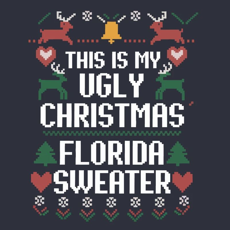 Pull de Noël laid de Floride