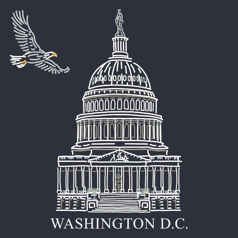 Washington D.C., Capitol Structure, Bald Eagle