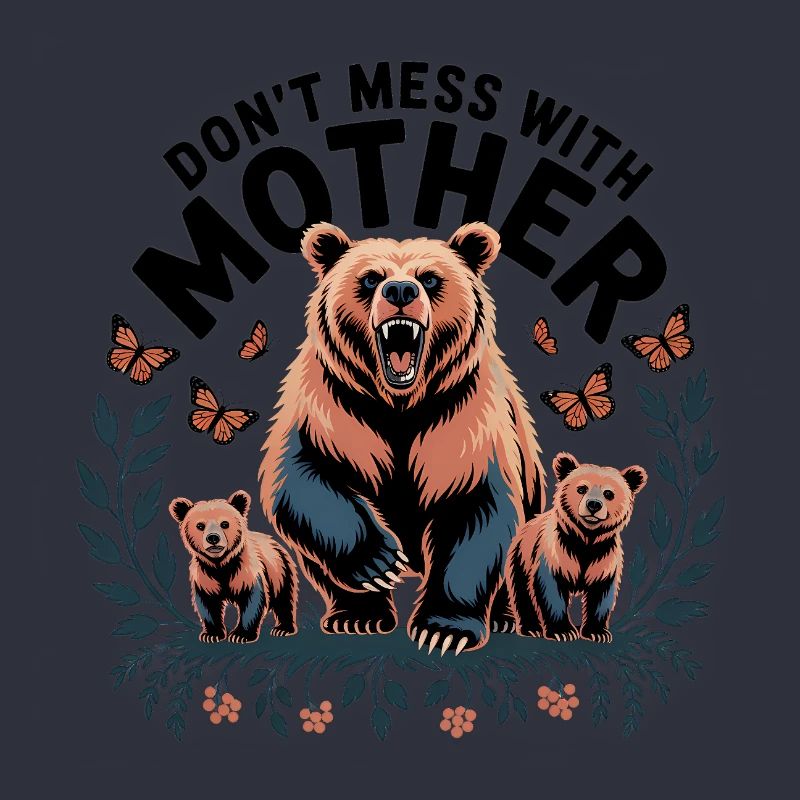 Leg dich nicht mit der Mutter an - Geschenk zum Muttertag