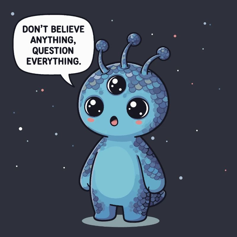 Cute Alien: Statement - Question everything
