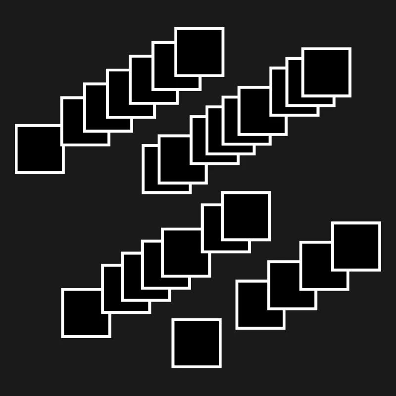 Nested Squares Cascade