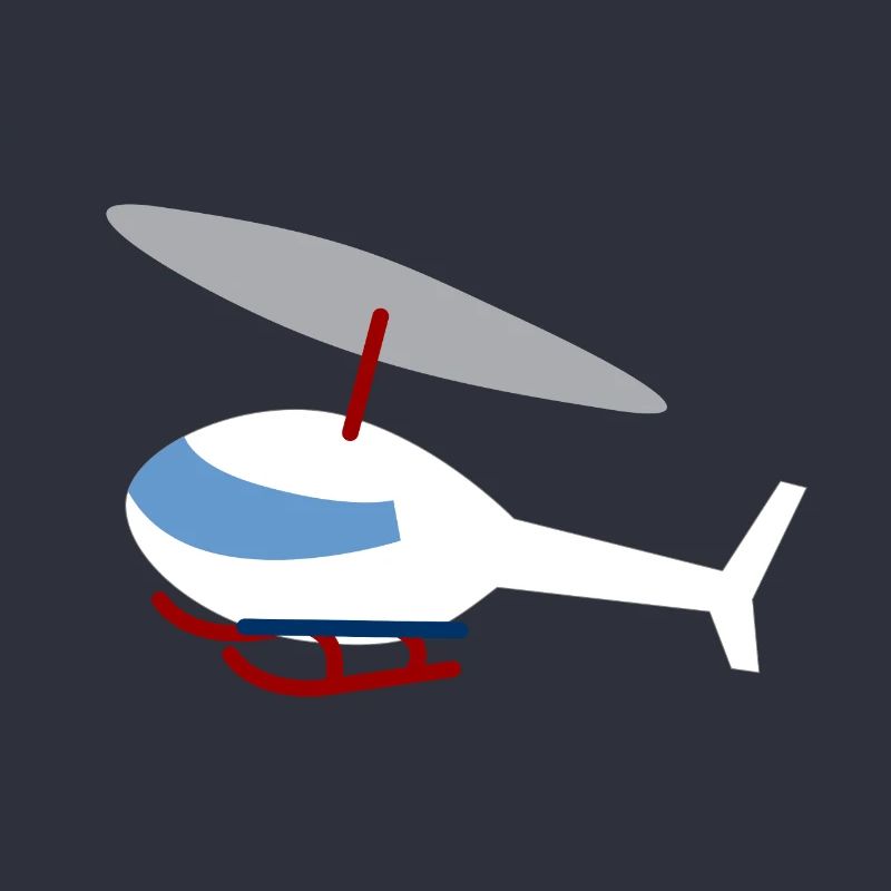White Helicopter