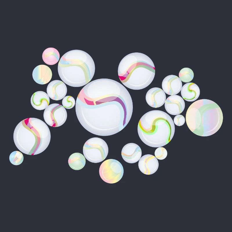 Marbles with Pattern – Shimmering Elegance