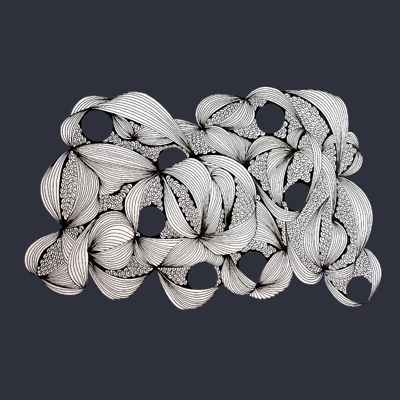 Lined Leaf Weave Pattern