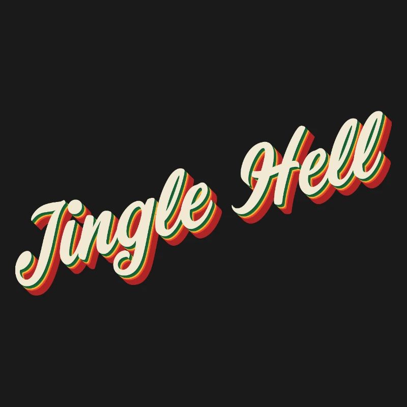 Jingle Hell Conception de Noël