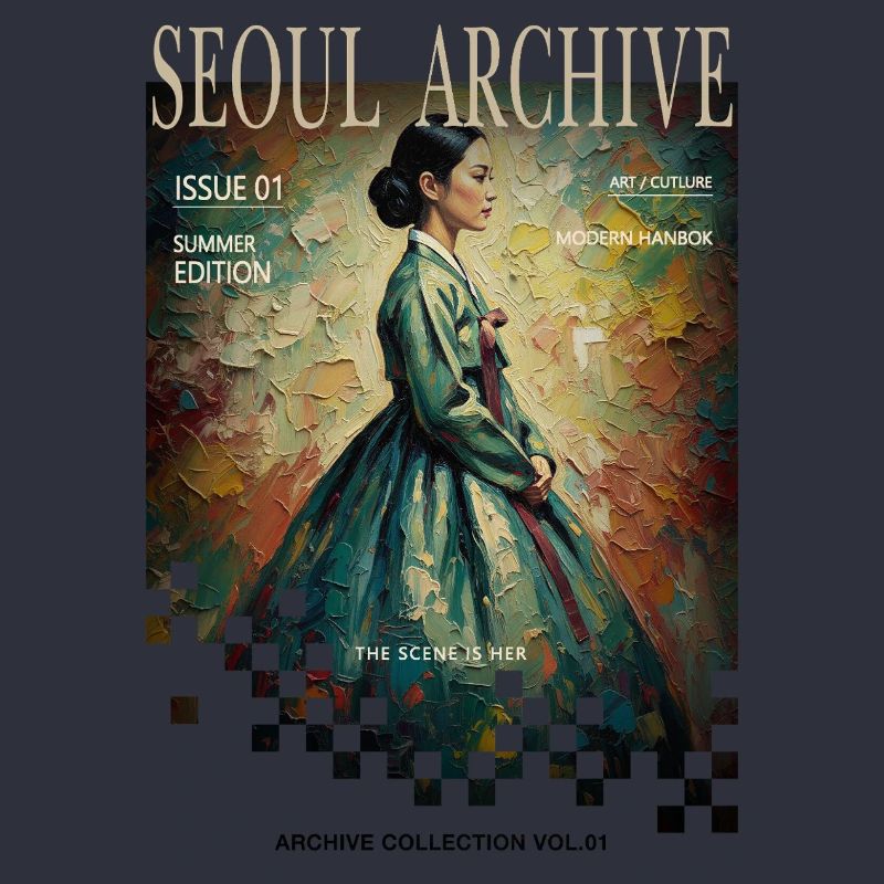 Archives de Séoul Hanbok Conception éditoriale